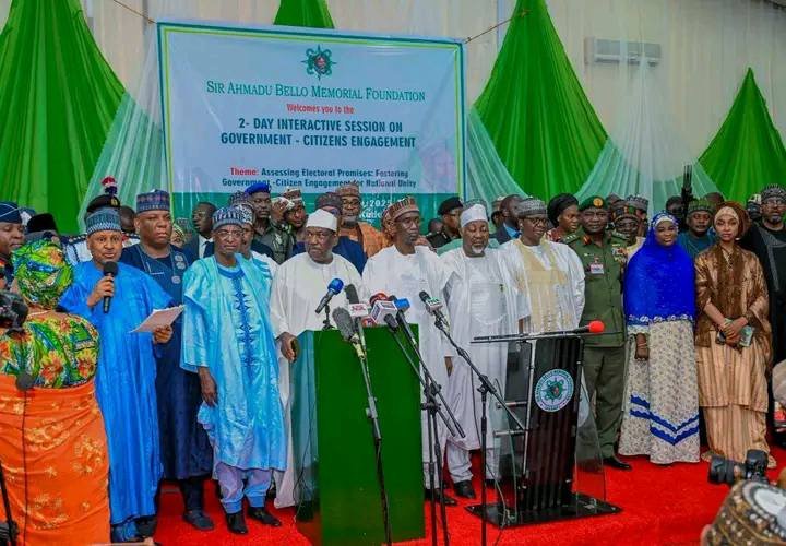 Minister of Steel Development, Prince Shuaibu Abubakar Audu , Joins FG Delegation, Northern Leaders at 2025 Sir Ahmadu Bello Memorial Symposium in Kaduna