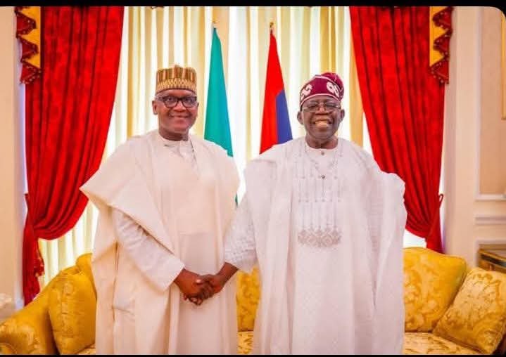 Alhaji Aliko Dangote has composed a letter expressing his gratitude to President Tinubu.