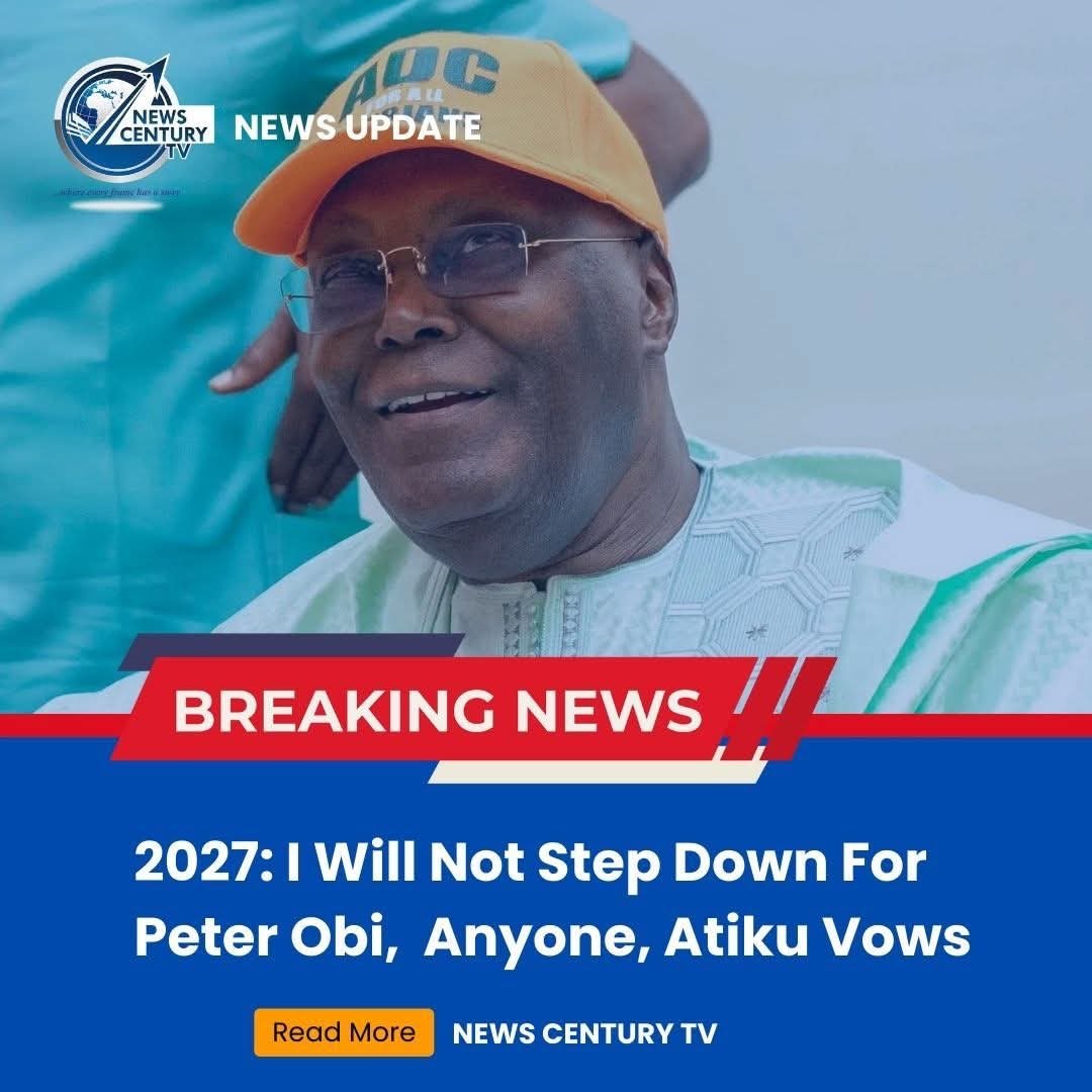 Atiku Declares 2027 Presidential Ambition Intact, Accuses Tinubu, APC of Plotting One-Party State and Meddling in ADC